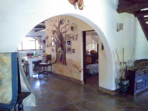 Wohnbereich der Villa in Ukunda