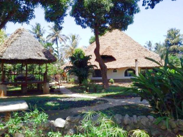 afrikanisches Einfamilienhaus