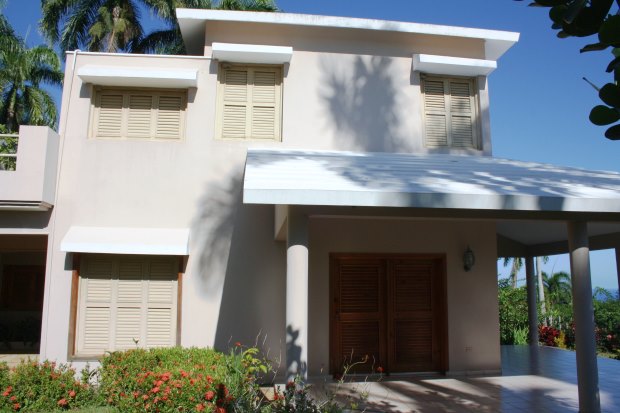 Terrasse vom Einfamilienhaus Villa