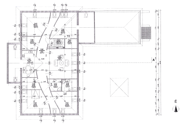 Landhaus im 2. Obergeschoss