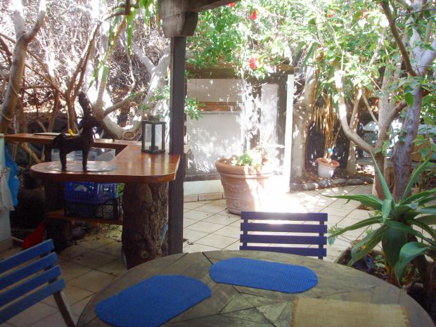Terrasse der Finca bei Frontera