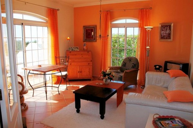 Wohnzimmer vom Ferienhaus