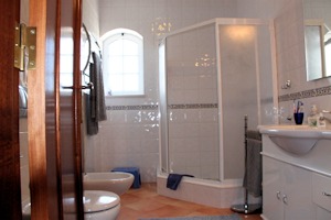 Badezimmer 2 im Ferienhaus