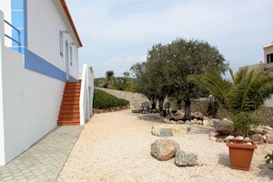 Seiteneingang vom Ferienhaus