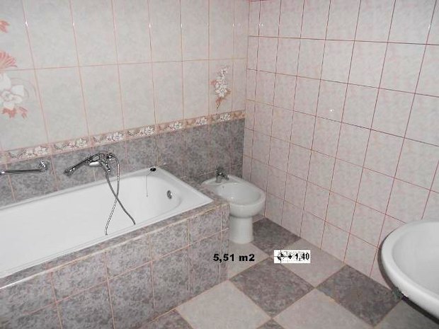 Badezimmer der Villa