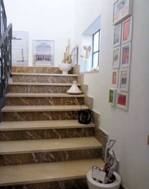 Treppenaufgang im G�stehaus