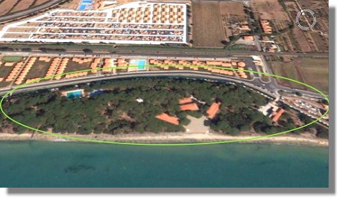 Ferienanlage Hotelanlage am Meer in Follonica der Toskana Italien zum Kaufen