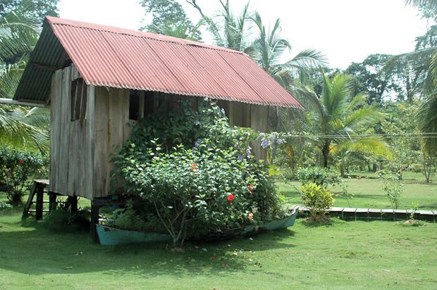 Toilettenhaus der Gaststtte