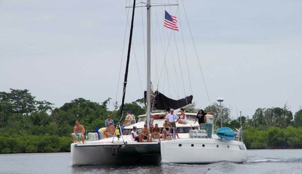 Gste im Anmarsch zur Ausflugs-Gaststtte