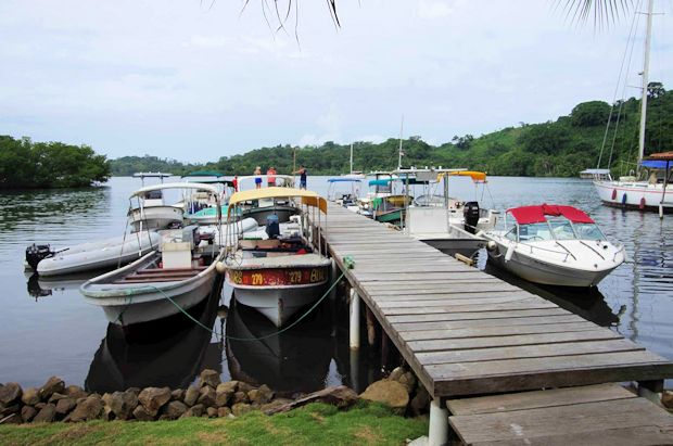 Boote der Gste vom Restaurant
