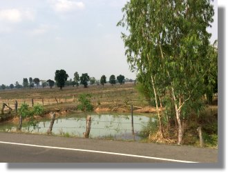 Grundstck an der Strae nach Buriram Thailand