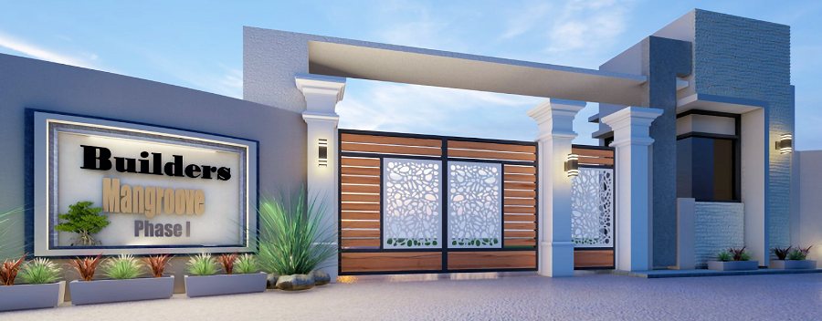 Eingangstor zum Mangroove Resort in Watamu Kenia Eingangstor zum Mangroove Resort in Watamu Kenia