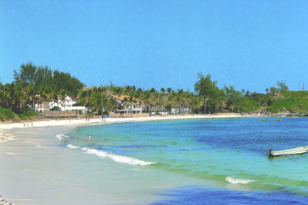 Blue Lagoon unweit der Ferienwohnungen in Kenia Blue Lagoon unweit der Ferienwohnungen in Kenia