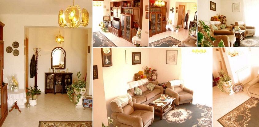 Wohnzimmer vom Ferienapartment auf Sizilien in Naro