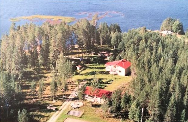 Ferienhaus mit Gstehuser am See der Kainuu Finnland