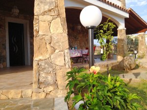 Terrasse vom Einfamilienhaus