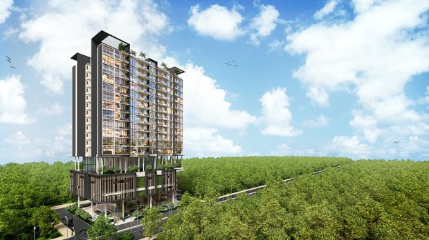 Apartmenthaus in Phnom Penh mit Eigentumswohnungen