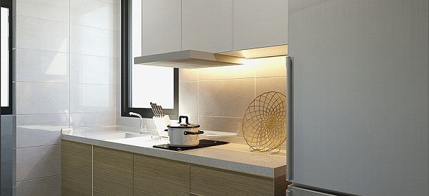 K�che einer Eigentumswohnung