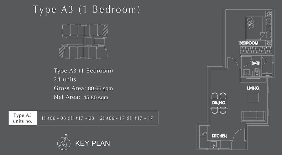 Wohnung mit 2 Zimmern