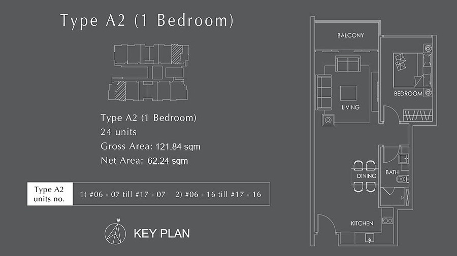Wohnung mit Balkon in Sangkat Chroy Changvar