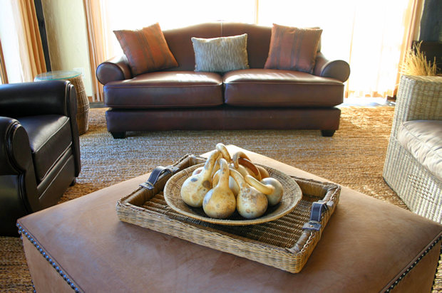 Wohnbereich der Lodge