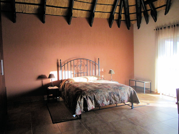 Schlafzimmer der Lodge