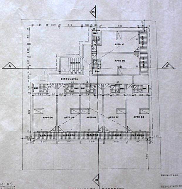 Grundriss der Pension