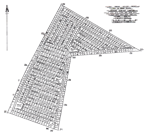Projekt mit Baugrundstcken zur Wohnbebauung in Ebute leki Lagos Nigeria