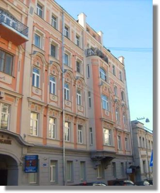 Mietwohnung in Moskau nah dem Kreml