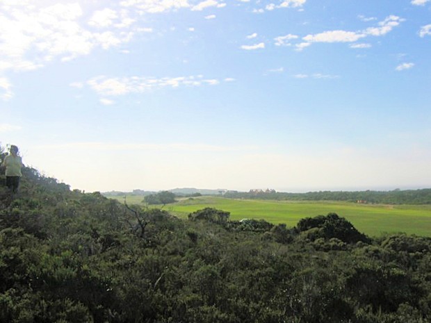 Blick vom Baugrundstck in St. Francis Bay Sdafrika