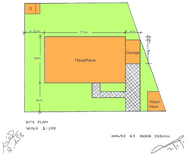 Grundst�ck mit Ferienhaus in Senegambia von Gambia