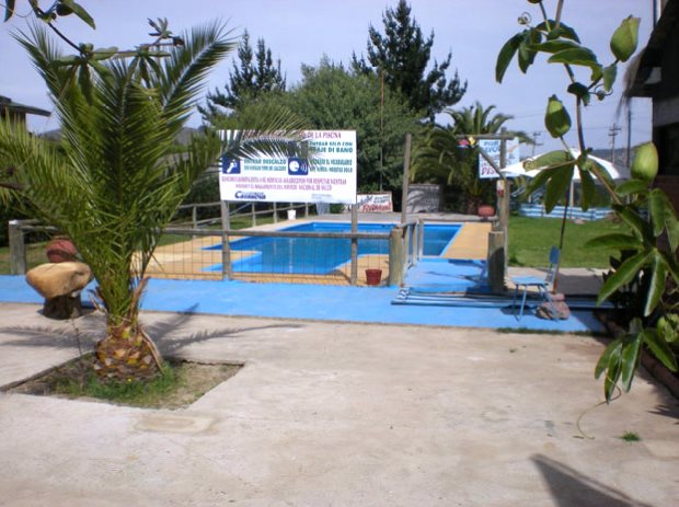 Pool der Ferienanlage Freizeitanlage in Chile