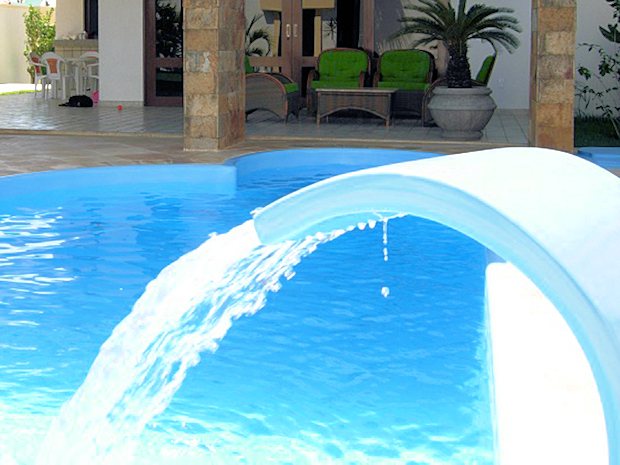 Pool vom Ferienhaus in Fortaleza