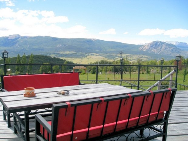 Terrasse vom Einfamilienhaus