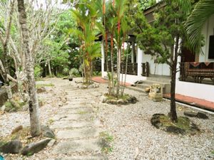 Garten vom Ferienhaus