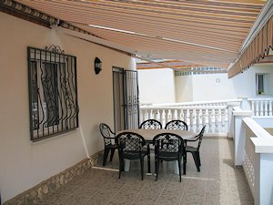 Balkon vom Einfamilienhaus