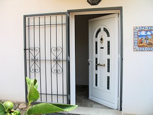 Eingang zum Einfamilienhaus