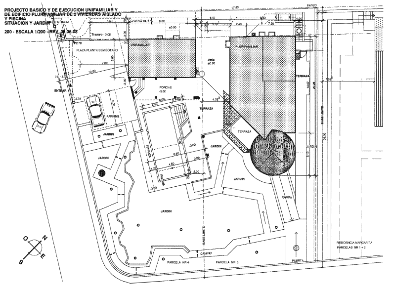 Grundstck der Villa und Gstehaus