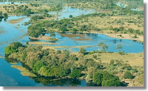 Grundst�ck am Okavango Panhandle in Botswana