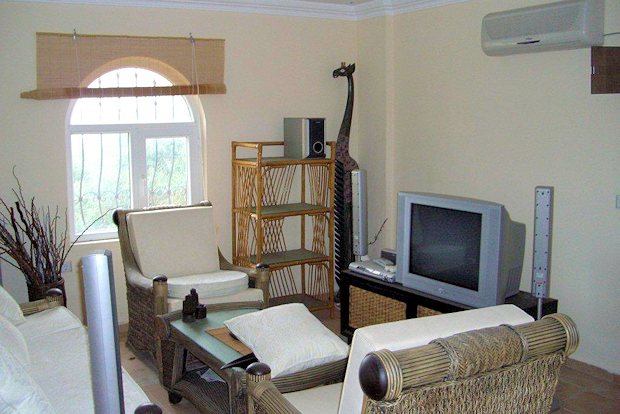 Wohnbereich der Villa