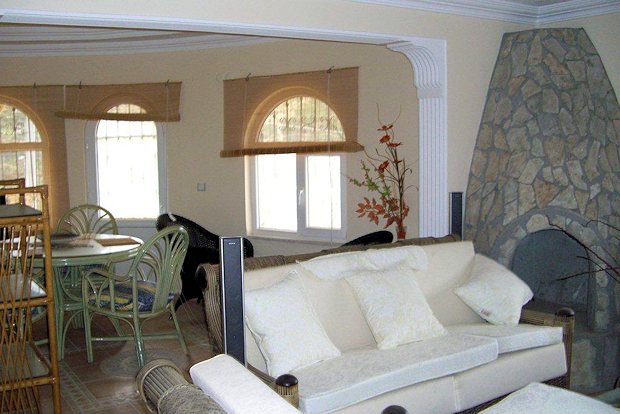 Wohnzimmer vom Einfamilienhaus