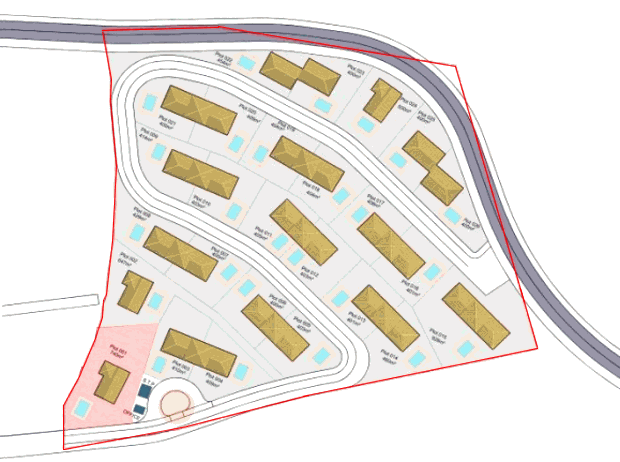 Baugrundstck auf Ciovo fr Huser und Villen