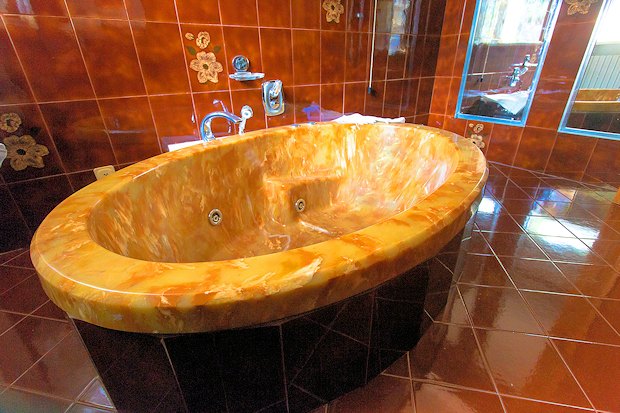 Badezimmer der Villa