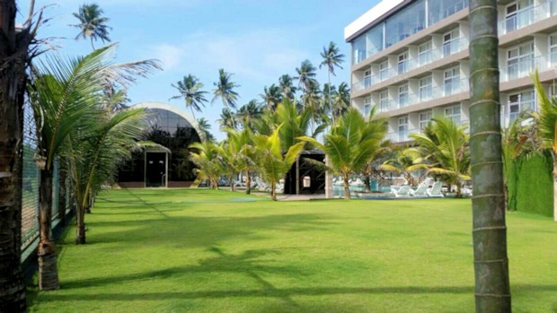 Grundstck vom Hotel am Meer in Sri Lanka