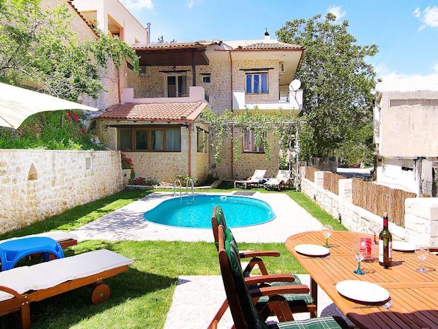 Einfamilienhaus mit Pool bei Rethymno