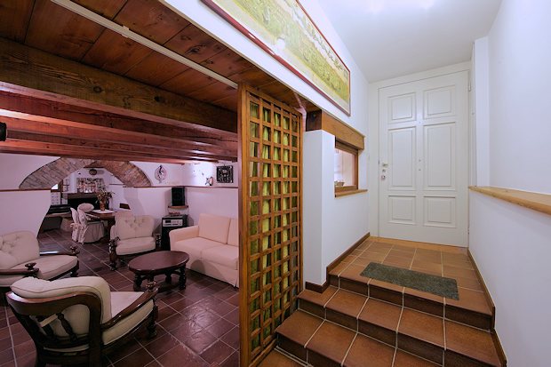 Eingangsbereich der Wohnung in Venedig