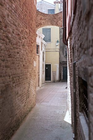 Eingang zur Wohnung von der Strae