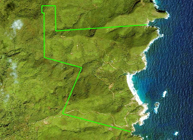 Bauland auf der karibischen Insel St. Lucia