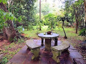 Garten Grundstck vom Ferienhaus