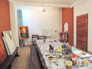 Zimmer vom Ferienhaus am See Ypacarai